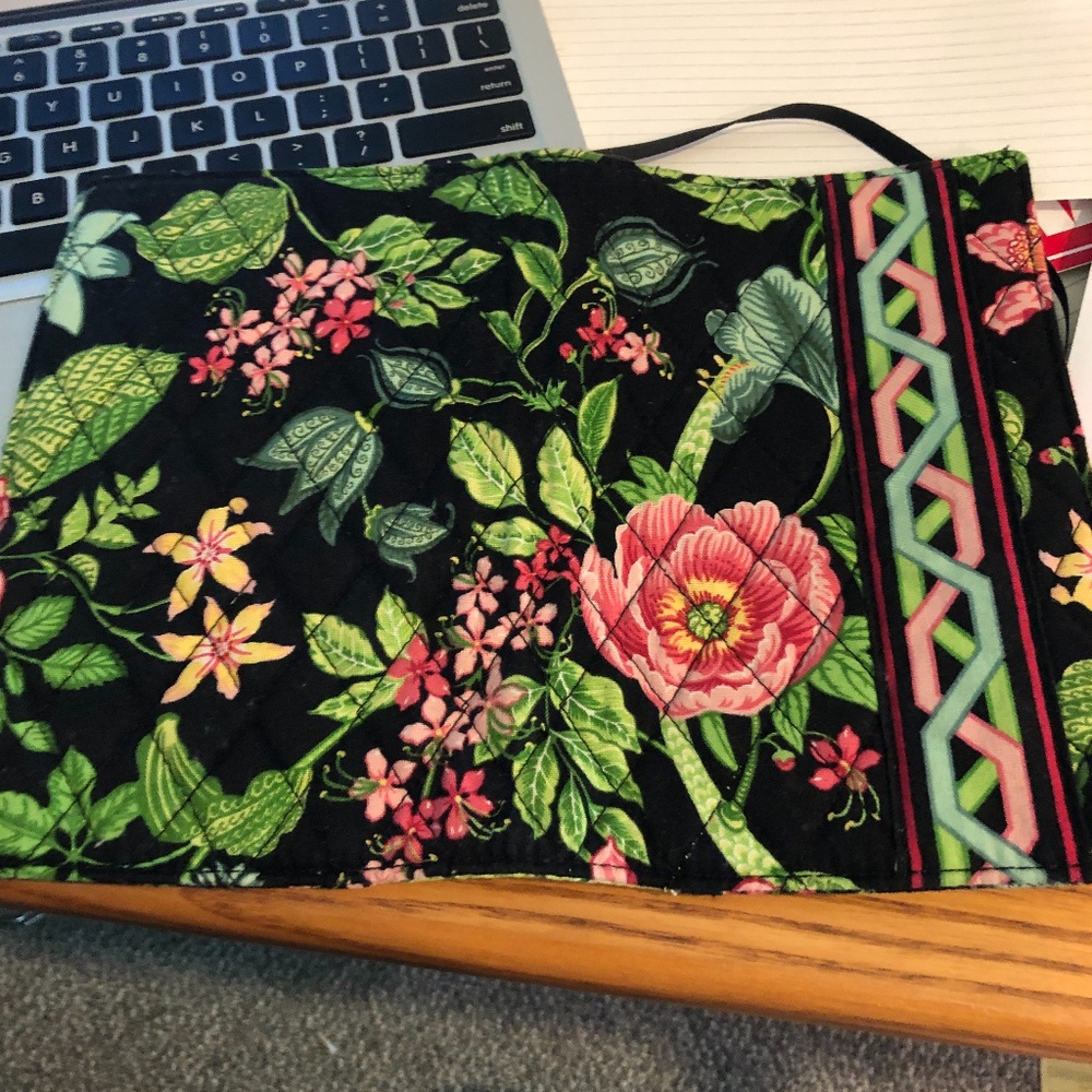 Vera Bradley Black Botanic book cover